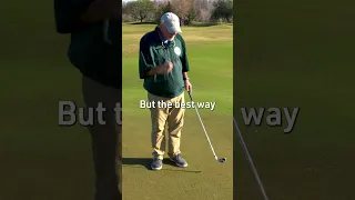 The RIGHT way to repair your ball mark