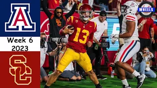 #9 USC vs Arizona (INCREDIBLE GAME!) | Week 6 | 2023 College Football
