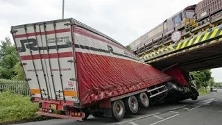 Dangerous Idiots Biggest Truck Fails Driving, Heavy Equipment Operator Machines Fail Working