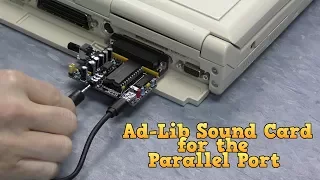 Ad-Lib Sound Card for the Parallel Port