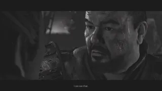 Ghost of Tsushima Prologue Black and White Inspired by Akira Kurosawa PS5 4K