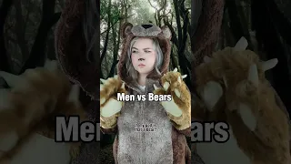 Men vs Bears #shorts