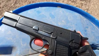 Shooting a Rare Iraqi-Contract FN Browning Hi-Power from 1982