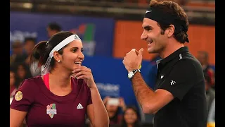 Federer/Mirza(Aces) vs Soares/Hantuchova(Slammers)