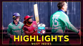 Highlights | West Indies v Ireland | Ireland Win a Thriller to Claim Series | 3rd CG Insurance ODI