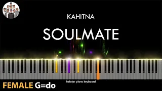 Soulmate (FEMALE KEY) G=do | Kahitna | KARAOKE