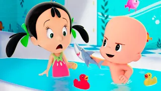 Bath Song with Cuquin (New) - Kids Songs and Educational Cuquin videos