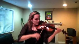 Paganini caprice number 10 for solo violin