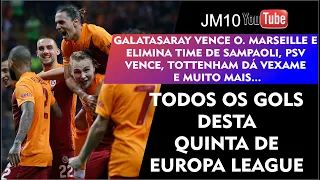 GOLS DESTA QUINTA-FEIRA DE EUROPA LEAGUE (25/11/2021) | GOLS DE HOJE FUTEBOL EUROPEU | GOLS DE HOJE