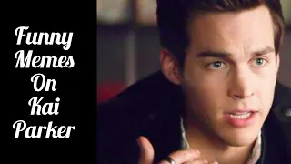 Funny Memes On Kai Parker #TVD #TheVampireDiaries  #TO #Legacies #KaiParker #ChrisWood #shorts