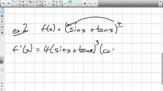 Derivative of Tangent Function Grade 12 Calculus and Vectors Lesson 5 5 7 19 13)