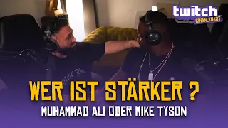 MUHAMMAD ALI x MIKE TYSON | Wer war der bessere Boxer ? | SINAN-G STREAM HIGHLIGHTS