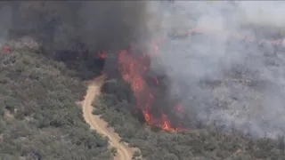 Crews dealing with extreme conditions at Telegraph Fire | FOX 10 News