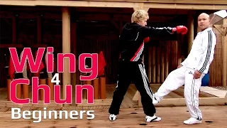 Wing Chun for beginners lesson 22: basic leg exercise/ blocking a round kick