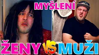 MYŠLENÍ ŽENY VS. MUŽI