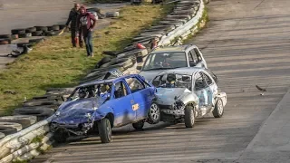 Banger Racing Angmering Oval Raceway CB Contact 17-03-2019