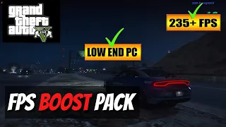 GTA 5 : FPS Boost for LOW END PC | Texture Missing FIX | Lag FIX While Driving 👈