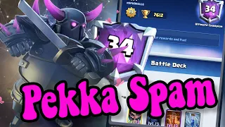 Phatcat Love This deck🏆 PEKKA SPam 7600 👈Best Deck in Clash Royale