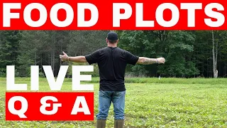 First Time Food Plotters How To Start LIVE Q & A