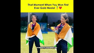 Gold medal 🥇in asian game's #smritimandhana #womencricket #viral #asiangames #youtubeshorts #shorts