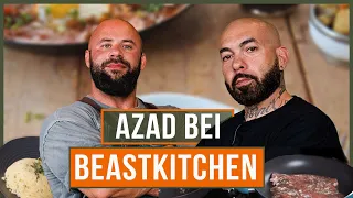 AZAD bei BeastKitchen | 20 Jahre Rap, Familie & Sport | REALTALK mit Sharo45