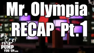 2015 Mr. Olympia Results and Review PART 1