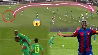 OMG! Barcelona Mikayil Faye insane goal for Senegal 🇸🇳 on his debut 🔥