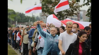 "Мұнша көп адамды көрген емеспін!" Минскідегі наразылық қазақстандық көзімен