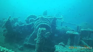 Unterwasser - Wrack der Peltastis