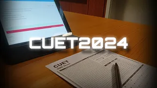 MY CUET24 EXPERIENCE | PARTIAL DROPPER| MESSAGE FOR YOU🫶🏻