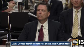 COMEY HEARING: If President Trump Wanted To Stop An Ongoing Investigation, How Would He Do That?