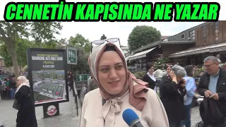 Cennetin Kapısında Ne Yazar #cennet #kelimelitevhid