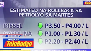 Mga produktong petrolyo may rollback sa susunod na linggo | Bida Konsyumer (26 Nov 2022)