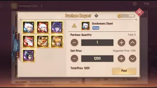 You can buy shards again! If you need a full guide, see the pinned comment - Onmyoji Arena S20