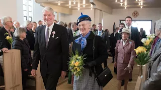 Dronning Margrethe indvier Silkeborg kirke