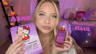 Asmr Collective Haul - Ulta, Marshall’s, Target, Barnes & Noble 💕 Tapping, Scratching