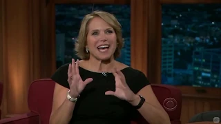 Katie Couric with Craig Ferguson ** Not Holding Back