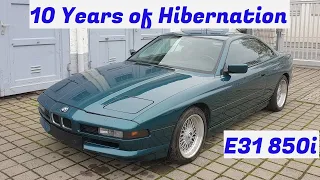 First Drive in 10 Years - V12 BMW E31 850i Revival - Project Bilbao: Part 2