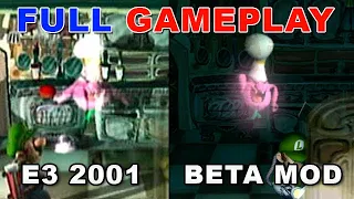 Luigi's Mansion BETA Restoration FULL Walkthrough (E3 2001 GameCube mod)!