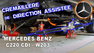 CREMAILLERE DE DIRECTION ASSISTEE  ►MERCEDES BENZ C220 CDI - W203