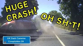 UK Dash Cameras - Compilation 29 - 2018 Bad Drivers, Crashes + Close Calls