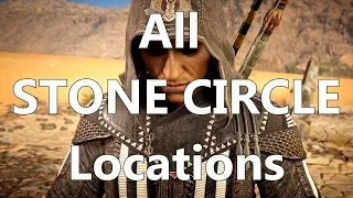 All 12 STONE CIRCLE Locations SUPER EASY - Bayek's Promise | Assassin's Creed Origins