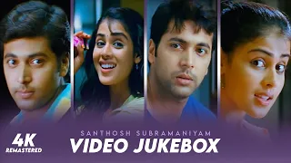 Santosh Subramaniam - 4K Video Jukebox Remastered | Jayam Ravi | Genelia | Music - Devi Sri Prasad