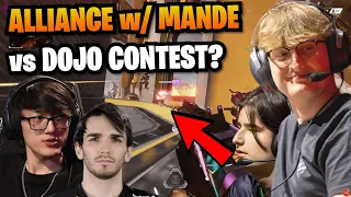 when TSM Mande subs in for ALLIANCE to 3v3 contest DOJO in ALGS Scrims! 😲