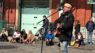 Bob Marley, No Woman No Cry (by Rob Falsini) - busking in the streets of London, UK 🇬🇧