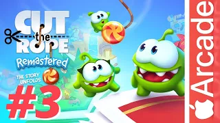 Cut the Rope Remastered: Chapter 3 Time Travel ALL STARS - Apple Arcade