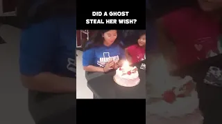 Ghost Steals Wish #paranormal #unexplained #haunted