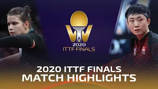 Petrissa Solja vs Feng Tianwei | Bank of Communications 2020 ITTF Finals (R16)