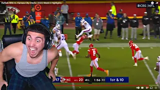 OMG JOSH ALLEN IS NOT HUMAN!! Mahomes Vs Allen! Reacting To Bills Vs Chiefs 2022 Week 6 Highlights!