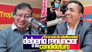 Jhovanoty y Gustavo Petro - El encuentro más esperado. ¿se molestó?